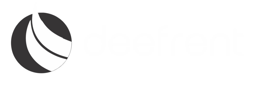 deefrent white logo